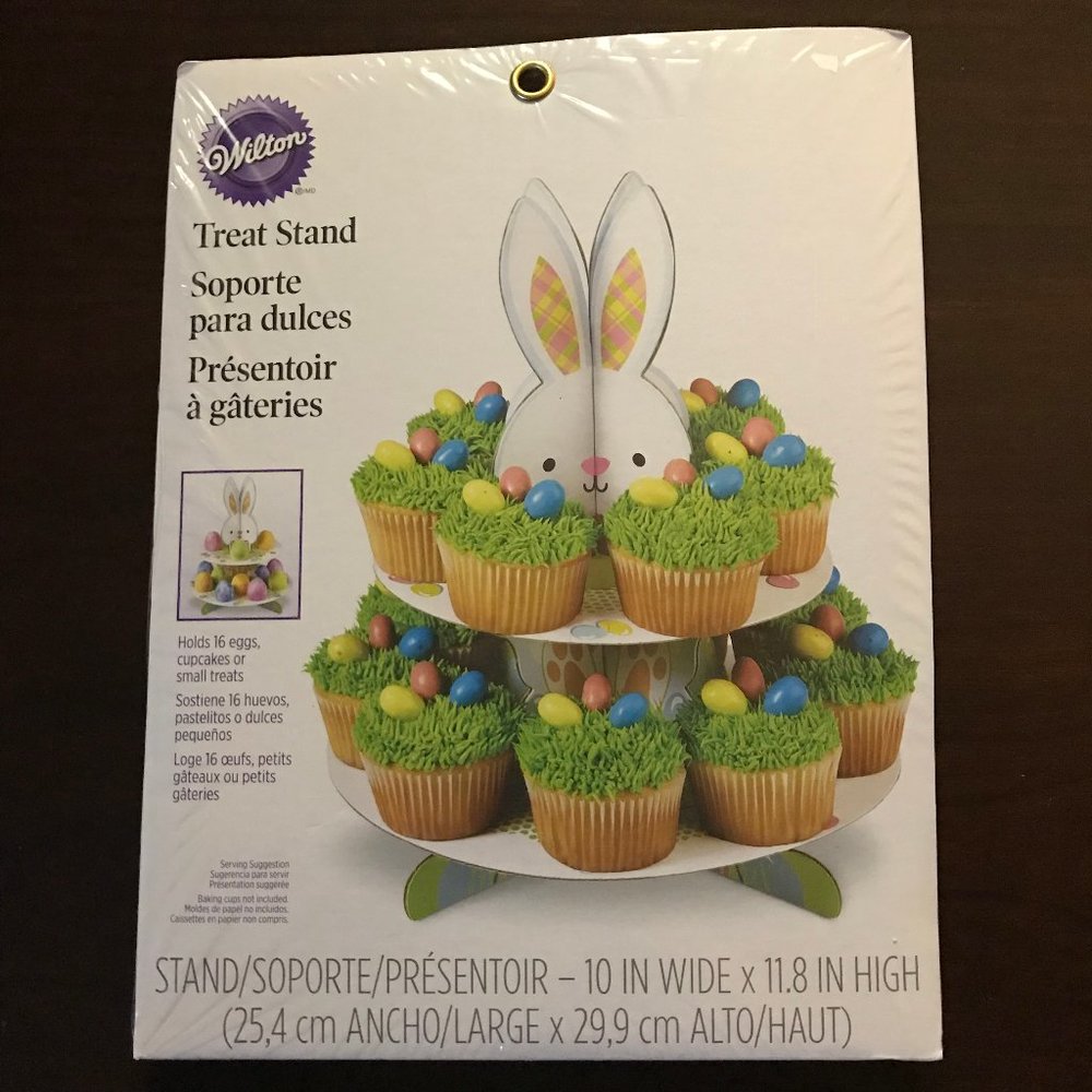 Wilton Easter Treat Desserts Cupcakes Stand NWT